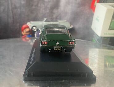 metbex tavan modelleri: Коллекционная модель Ford Mustang GT Bullit darkgreen 1968 Steve — 19