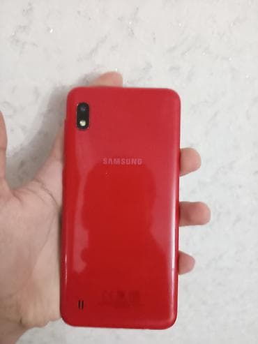 iphone 11 sade: Samsung A10e, 32 GB, rəng - Qırmızı — 1