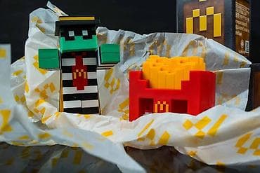 minecraft konstruktorlar: Minecraft x McDonald’s kolleksiya fiquru seti - Mövzu: Minecraft — 2