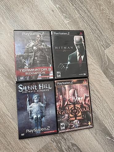 sert disk: Sony PlayStation 2 Slim (SCPH-90004) – Gümüş rəng elave a class pult — 6