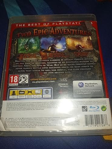 roadmark android player: Məhsul: God of War Collection PS3 Disk — Disk heç işlədilməyib orginal — 3