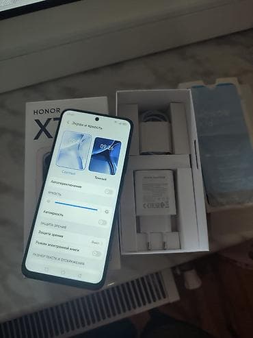 borofone be28 plus: Honor X7d, 128 GB, rəng - Qara, İki sim kartlı, Barmaq izi, Face ID — 6