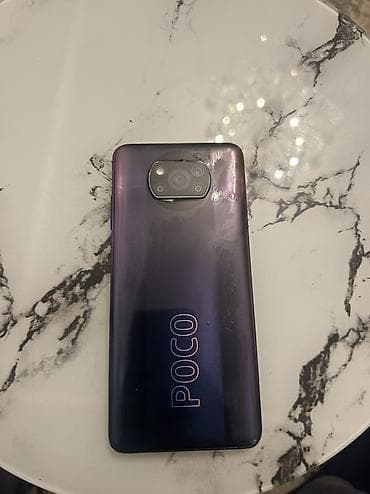 telefon nokia 8: Poco X3, rəng - Bənövşəyi, Barmaq izi — 1
