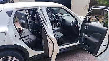 Салон: Nissan Juke – salon və interyer - Rəng: ağ eksteryer, qara interyer - — 3