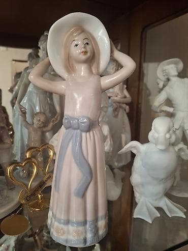 Fiqur, Keramika, rəng - Ağ