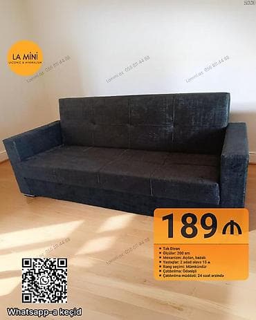 divan sumqayit: Di̇van-kravat, Açılan, Bazalı, Parça, Ödənişli çatdırılma — 1