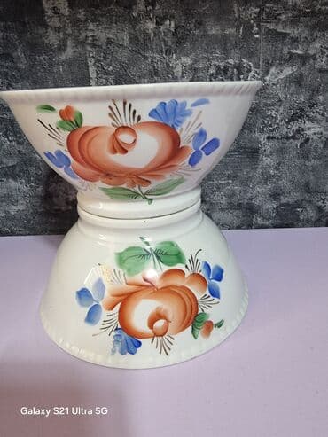 Digər süfrə qabları: Kasalar, rəng - Ağ — 1