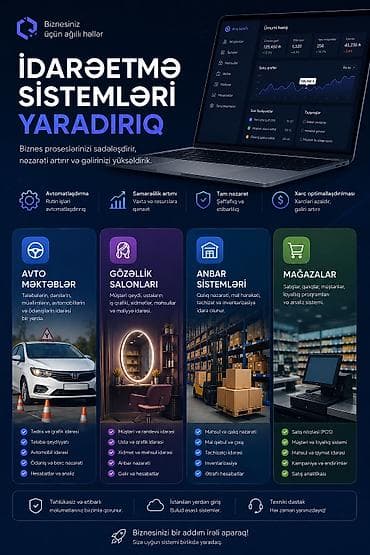 ПО для бизнеса: Biznesiniz üçün idarəetmə sistemləri və rəqəmsal həllər Nələr təklif — 2