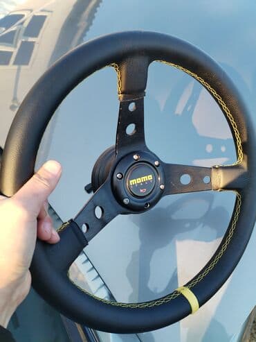 rul: MOMO Italy sükan - Brend: MOMO Italy - Tip: 3-şüalı idman sükanı - — 2