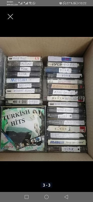 audio kaset: Kaset kolleksiyası – müxtəlif janrlarda orijinal audio kasetlər — 2