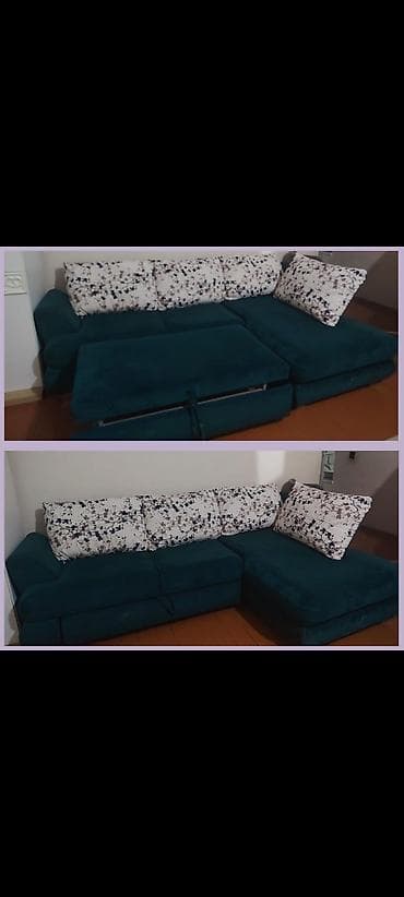 Künc divan, İşlənmiş, Açılan, Bazalı, Çatdırılma yoxdur