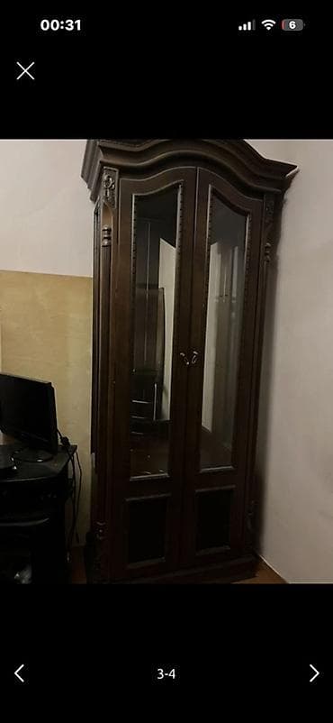 Оборудование для мойки: Стеклянная витрина-шкаф — 2