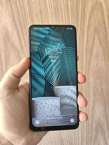 dvd changer system: Samsung Galaxy A12, 32 GB, rəng - Qara, Face ID, Barmaq izi — 6