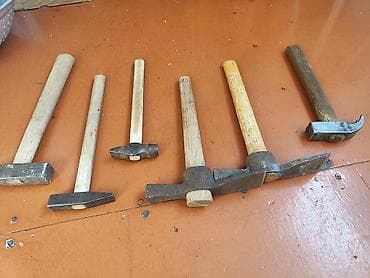 Ручные механические инструменты: Köhnə tip əl alətləri dəsti – müxtəlif işlər üçün Sovetden qalan el — 4