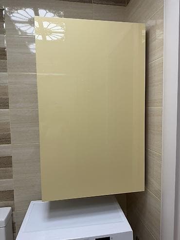 Hamam dolabları: Hamam/qonaq sanitar qovşağı üçün asma şkaf - Material: MDF/LDSP tipli — 1