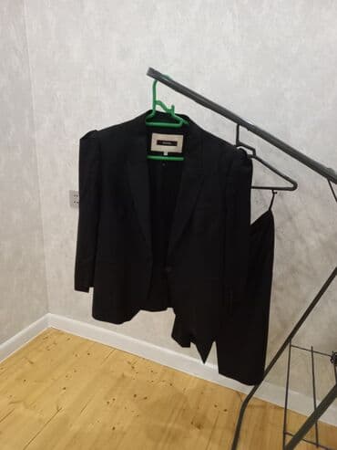 İPEKYOL qadın kostyumu – pencək və ətək dəsti - Rəng: qara - Brend