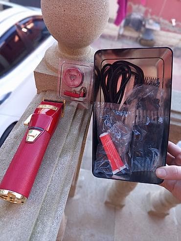 silver et ceken: Babyliss PRO REDFX saç və saqqal üçün peşəkar maşın dəsti — 1