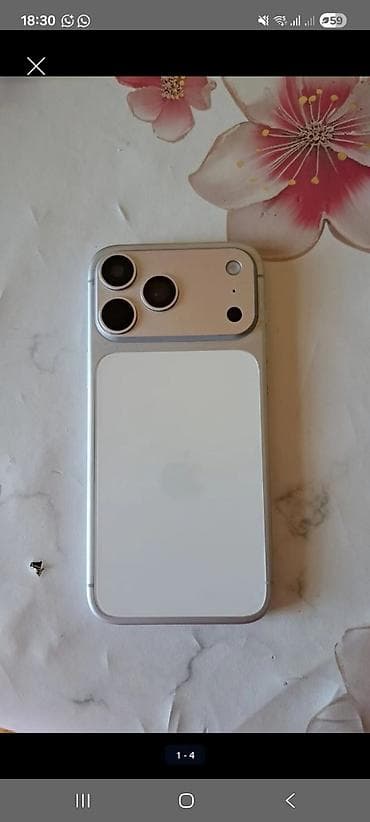 ayfon 4 s: IPhone 17 Pro Max, 512 GB, Matte Silver, Face ID — 3