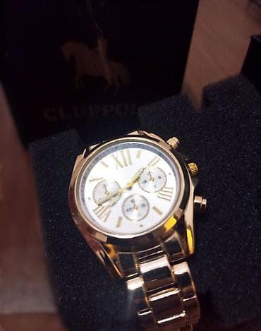 Əla vəziyyətdə ! Qızılı qol saatı – klassik analoq dizayn - Korpus