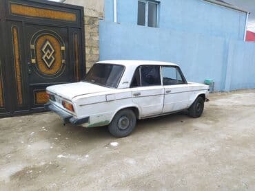ваза стеклянная прозрачная высокая без узора: VAZ 2106, ağ rəngli, sedan kuzov. Xüsusiyyətlər: - Klassik “06” — 4