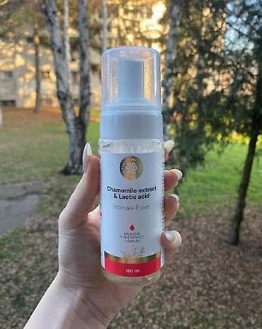 libra etir: Intim gigiyena üçün köpük Siberian Wellness (Rusiya) 150 ml Süd — 1