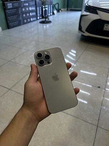 smart lock qw: IPhone 16 Pro Max, 256 GB, Natural Titanium, Simsiz şarj, Face ID, Sənədlərlə — 1