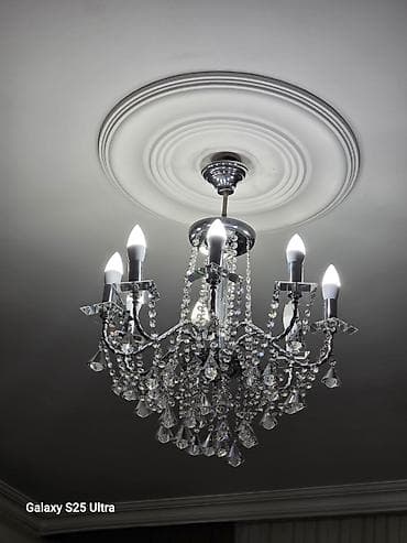 cilcirag: Çılçıraq, 8 lampa, Metal — 1