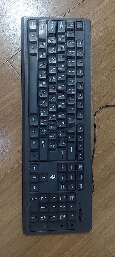2E MK401 Black simli klaviatura - Model: 2E MK401UB (Wired Keyboard