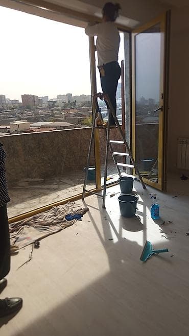 Təmizlik | Mənzillər | Pəncərələrin, fasadların yuyulması