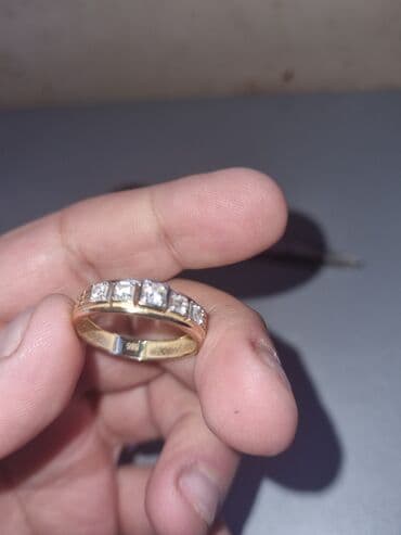 Zərgərlik dəstləri: Üzük, Sarı qızıl, 585 Əyar — 6