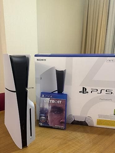 psj 5: Məhsul: Sony PlayStation 5 (diskli versiya) oyun konsolu – 1 TB yaddaş — 4