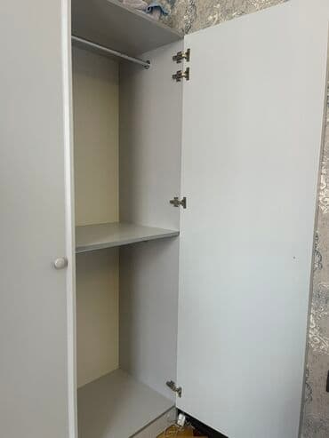 ikinci əl şkaf: Açılan, 2 qapılı Düz dolab, Qarderob, paltar dolabı — 4