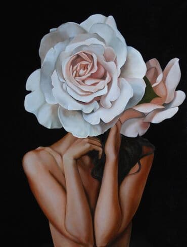 qadin sekilleri: 🖼️Tək tablo. 🌷Xanım portreti.🌷 👁️Kətan, yağlı boya. 💙Qiymətlər ölçü — 7