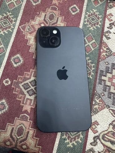 iphone s qiymeti: IPhone 15, 128 GB, Black Titanium — 3