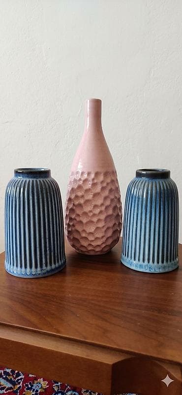 Şəkillər, tablolar: Vaza dəsti, Keramika — 1