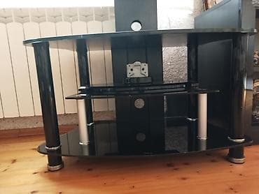 telvizor altligi: Yeni, Düz TV altlığı, Polkalı, Şüşəli — 1