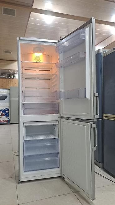 2 qapılı Beko Soyuducu Satılır, rəng - Gümüşü