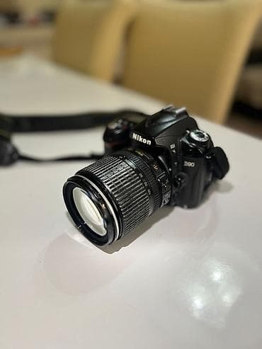 d 90 nikon: Nikon D90 DSLR fotoaparat dəsti Xüsusiyyətlər və komplekt: - — 2