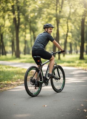 ucuz vesebet: İşlənmiş Dağ velosipedi 26", sürətlərin sayı: 32, Ünvandan götürmə — 2