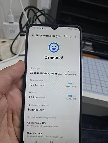 Samsung Galaxy A12, 32 GB, rəng - Qara, Barmaq izi — 2