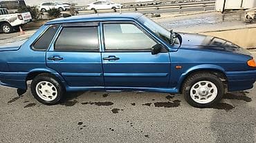 sam diskler 16: Lada Samara sedan - Kuzov: 4 qapılı sedan, mavi rəngdə, tam tonlanmış — 6