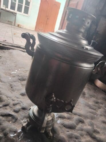 bildirçin əti satışı: İşlənmiş Od Samovar, 7 l, Rayonlara çatdırılma — 2