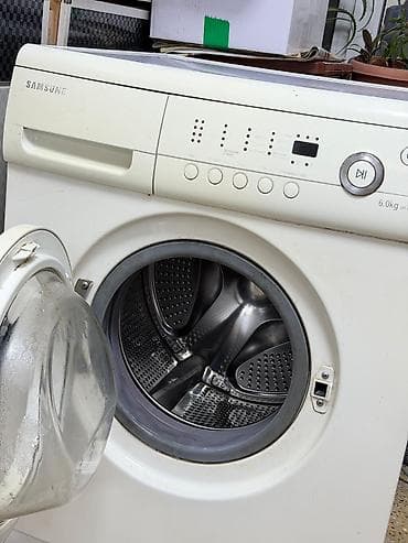 qazel masinlari: Samsung önyükləməli paltaryuyan maşın - Yük: 6 kq (WF seriyası) - Ön — 2