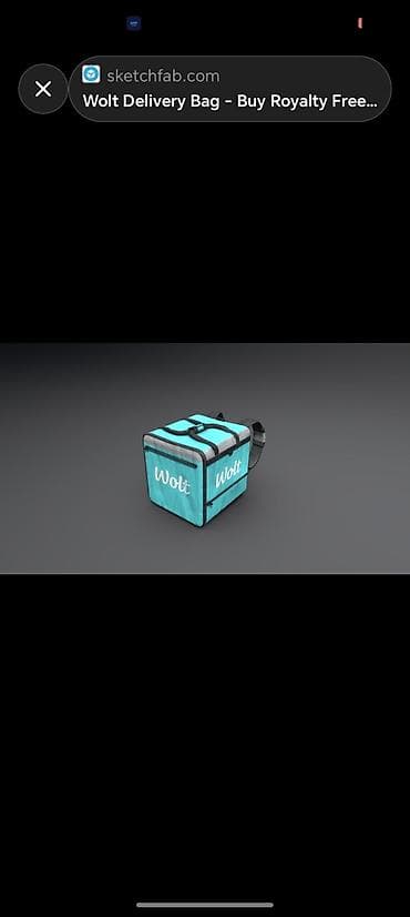 Moyka avadanlığı: Wolt çatdırılma çantası – peşəkar kuryerlər üçün termal bel çantası — 1