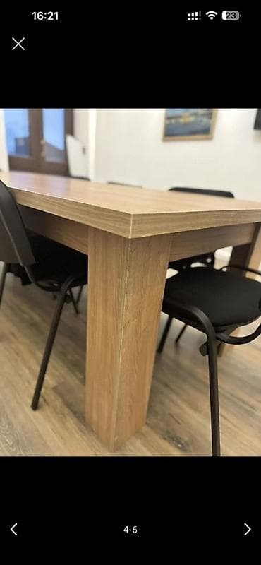 Konfrans zalı üçün, Dördbucaq masa — 4