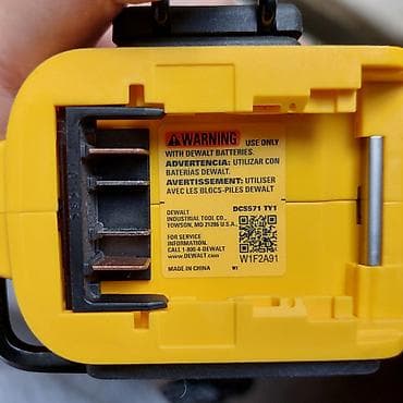 Ручные электроинструменты: Dewalt DCS571 original, akumulyator 5A, dəst yenidir — 3