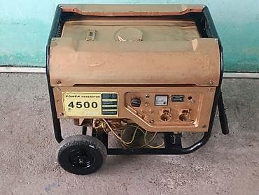 hidrofor su pompası: Benzinli elektrik generatoru – 4.5 kW Texniki göstəricilər: - Model — 2