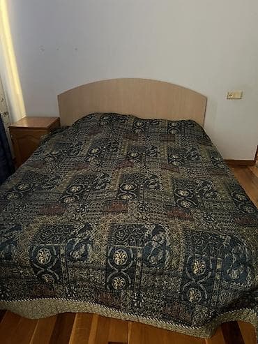 taxta alisi: İkinəfərlik çarpayı, Matras ilə, Siyirməsiz — 2