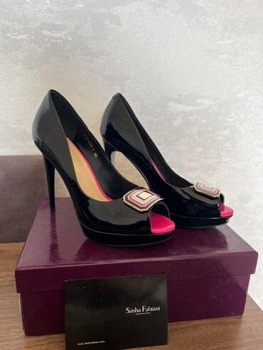 eqa shoes ecemi unvan: Ölçü: 40, rəng - Qara, Yeni — 1