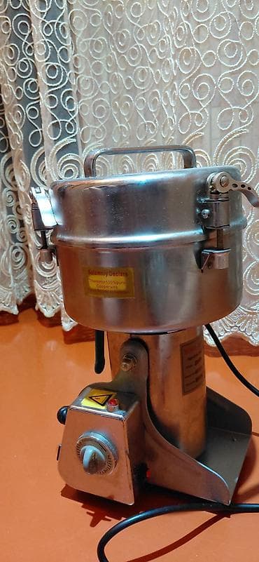 Sənaye tipli elektrik üyüdücü (toz dəyirmanı) – paslanmayan poladdan — 2
